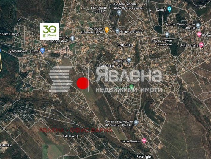 Продава ПАРЦЕЛ, гр. Варна, м-т Боровец - юг