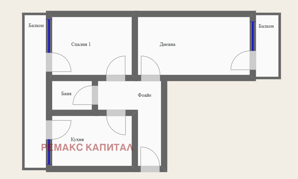 Продава 3-СТАЕН, гр. София, Банишора, снимка 2 - Апартаменти - 54752591