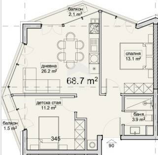Продава  3-стаен град Варна , Владислав Варненчик 1 , 80 кв.м | 62849547 - изображение [4]