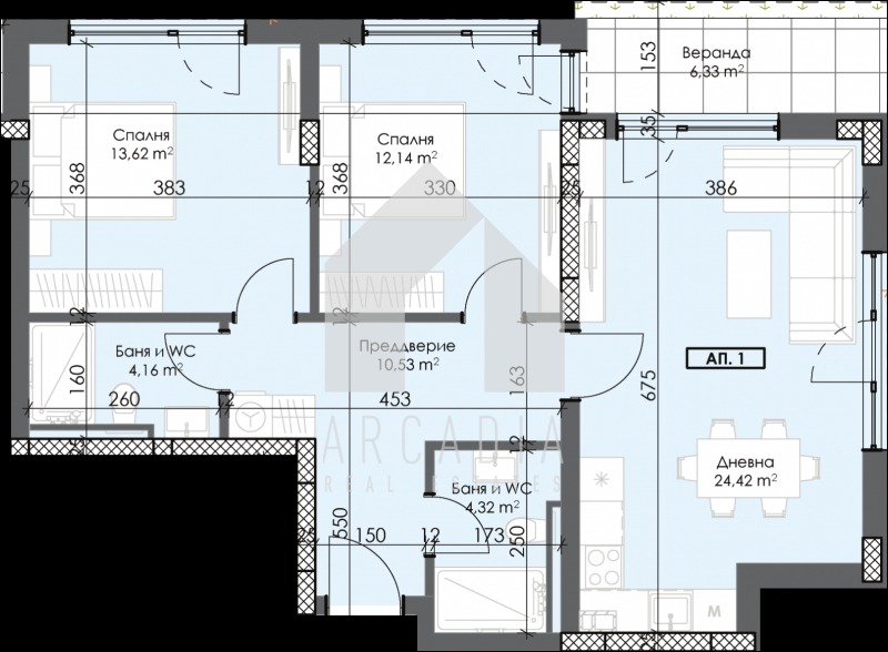Продава 3-СТАЕН, гр. Пловдив, Тракия, снимка 6 - Апартаменти - 53437664