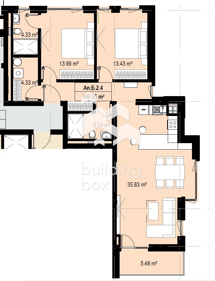 Продава 3-СТАЕН, гр. София, м-т Камбаните, снимка 6 - Апартаменти - 54268293