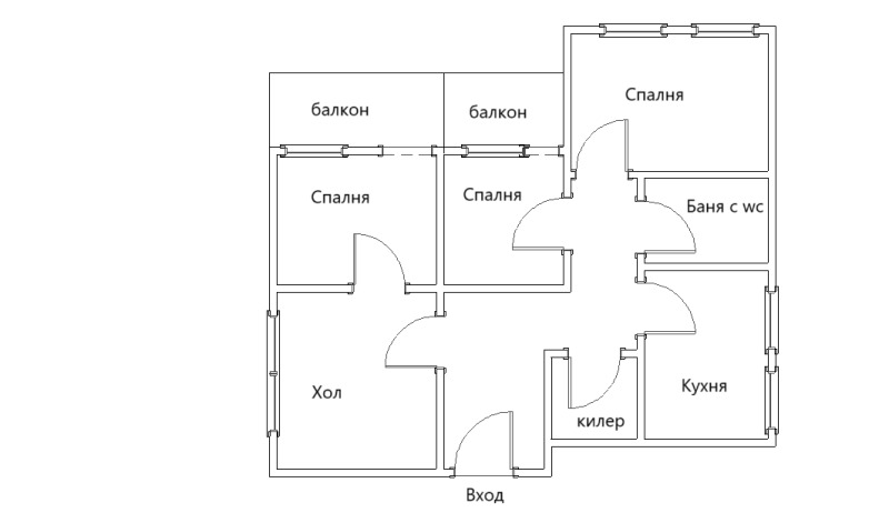 De vânzare  3 dormitoare Sofia , Oboriște , 106 mp | 54558308 - imagine [16]