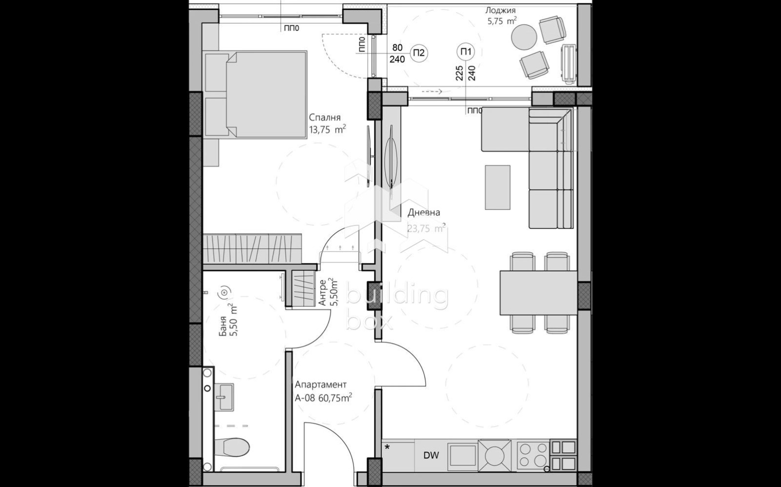 Продава 2-СТАЕН, гр. Пловдив, Христо Смирненски, снимка 2 - Апартаменти - 53858013