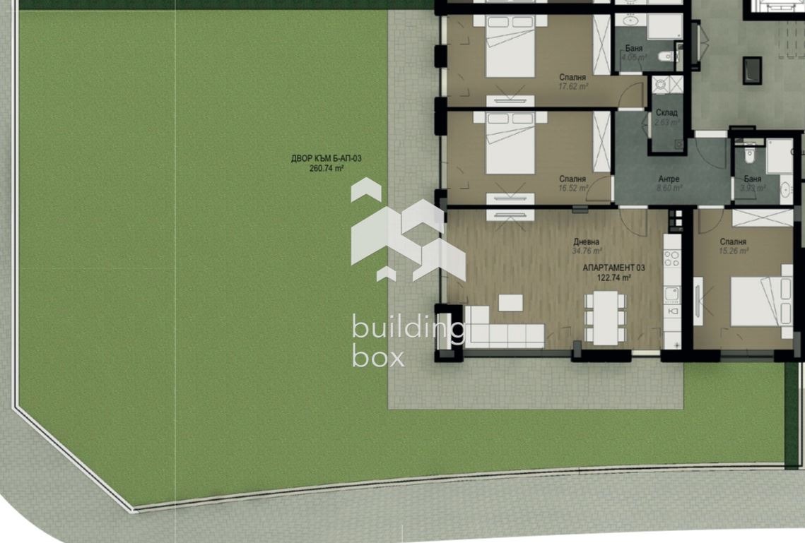 Продава 4-СТАЕН, гр. София, Витоша, снимка 3 - Апартаменти - 53705019