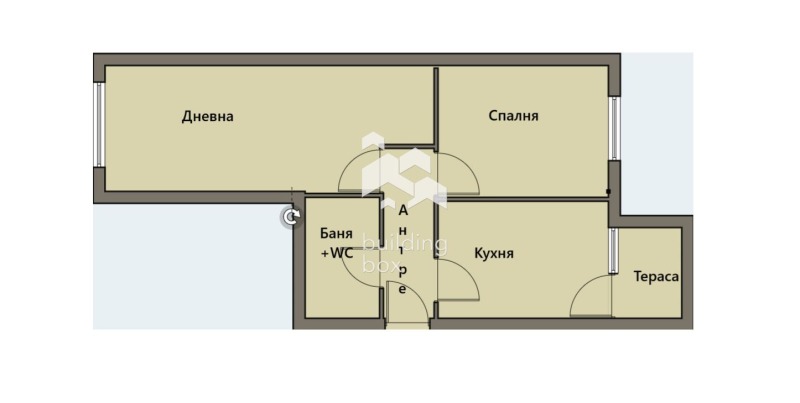 Myytävänä  1 makuuhuone Sofia , Tsentar , 67 neliömetriä | 79153955 - kuva [14]
