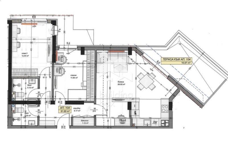 Zu verkaufen  2 Schlafzimmer Sofia , Mladost 4 , 124 qm | 24467434 - Bild [2]