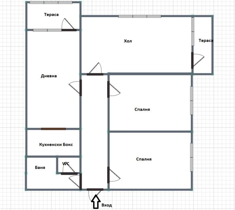 Продава  4-стаен град Търговище , Център , 111 кв.м | 95991130