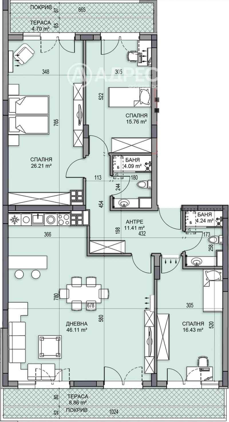 Продава МНОГОСТАЕН, гр. Пловдив, Гагарин, снимка 3 - Апартаменти - 53197726