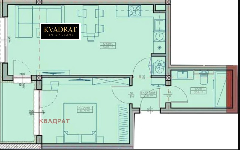 Продава 2-СТАЕН, гр. Варна, Възраждане 1, снимка 3 - Апартаменти - 53283902