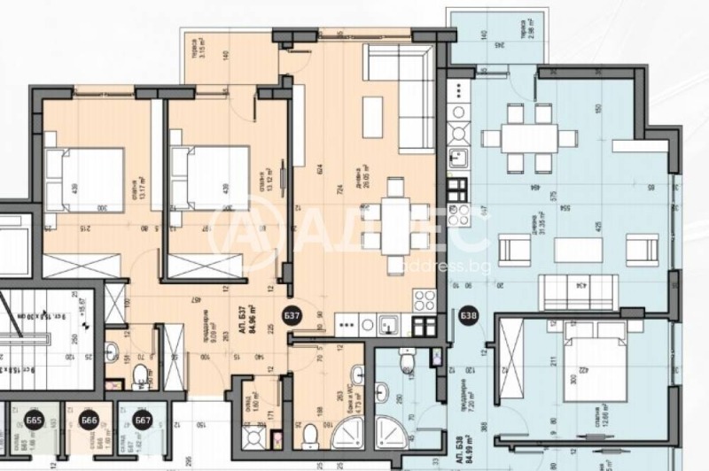 À venda  2 quartos Sofia , Liulin 5 , 98 m² | 28839544 - imagem [2]