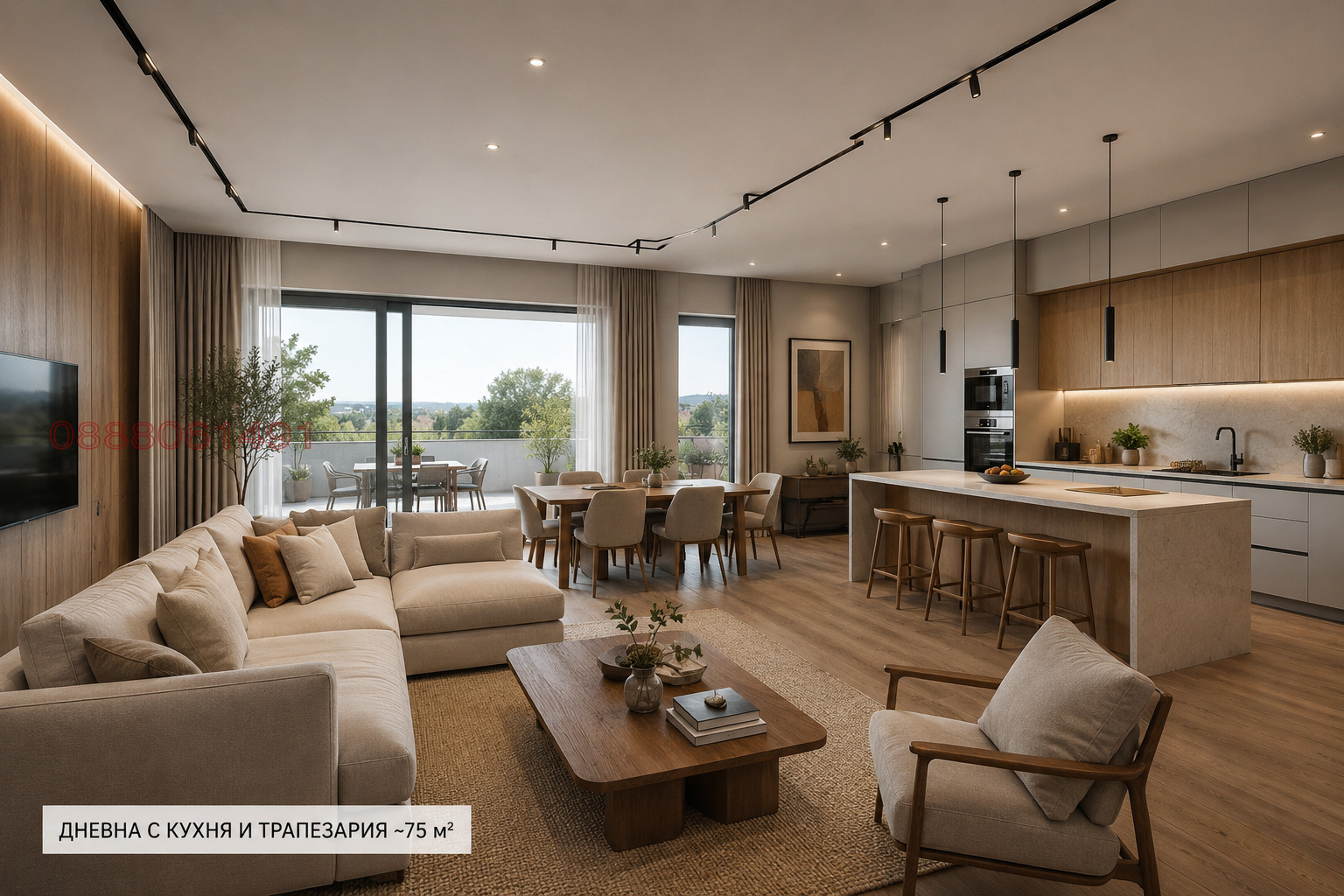 Продава МНОГОСТАЕН, гр. София, ж.гр.Зоопарк, снимка 5 - Апартаменти - 55074793