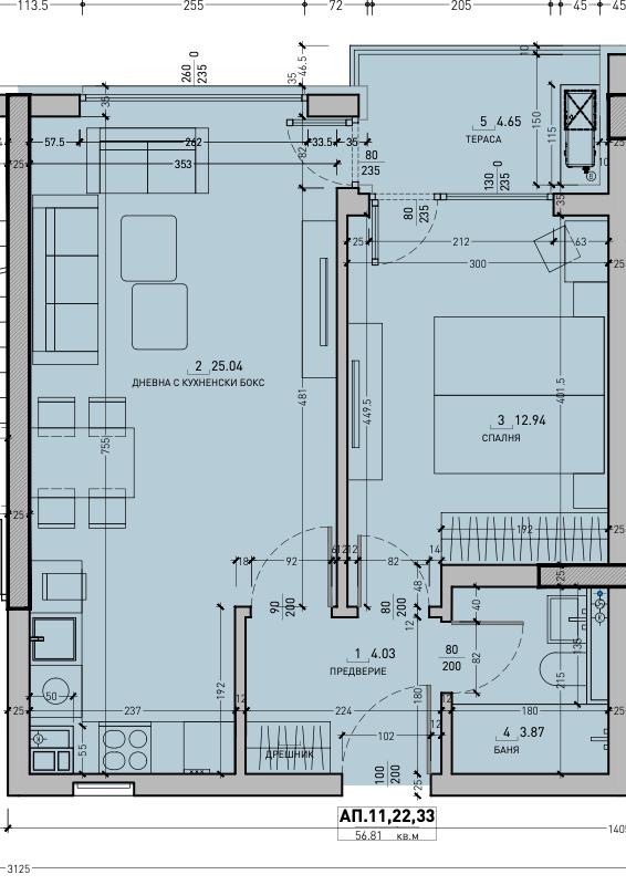 Продава 2-СТАЕН, гр. София, Малинова долина, снимка 3 - Апартаменти - 54329028