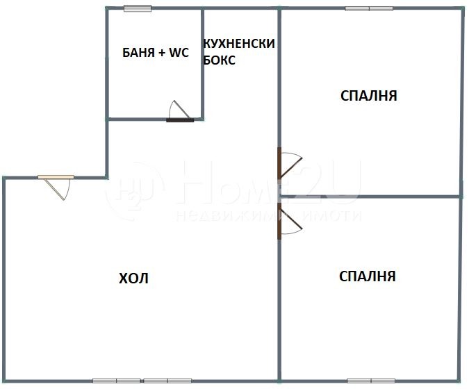 À venda  2 quartos Sofia , Centar , 95 m² | 62817632 - imagem [7]