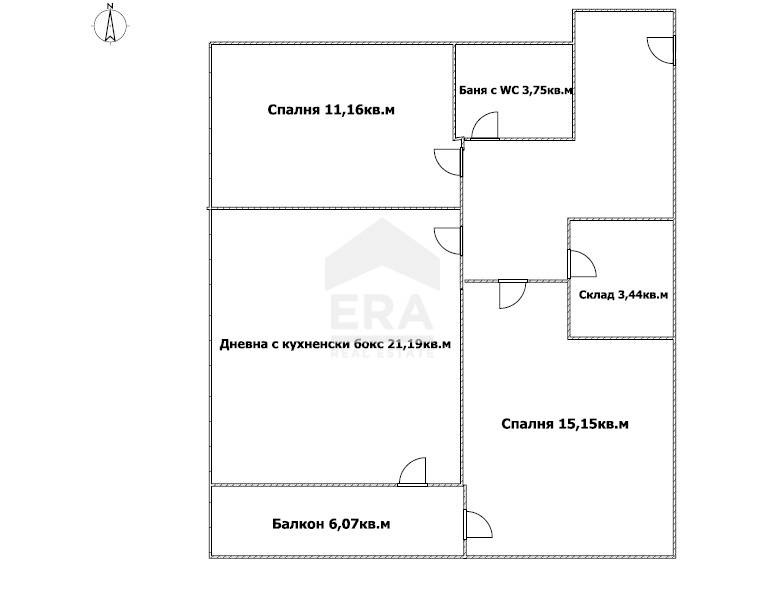 Продава  3-стаен град Велико Търново , Зона Б , 89 кв.м | 82454965 - изображение [4]