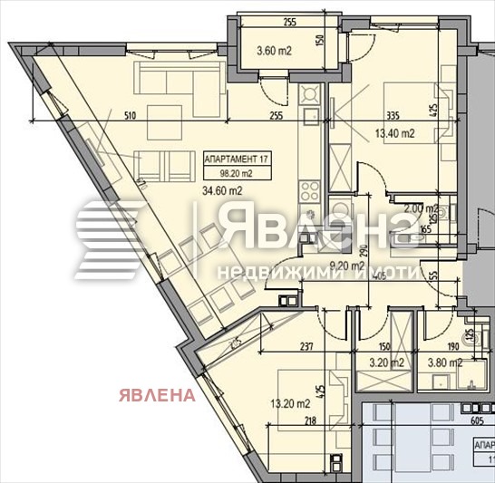 Продава 3-СТАЕН, гр. София, Сухата река, снимка 3 - Aпартаменти - 48541154