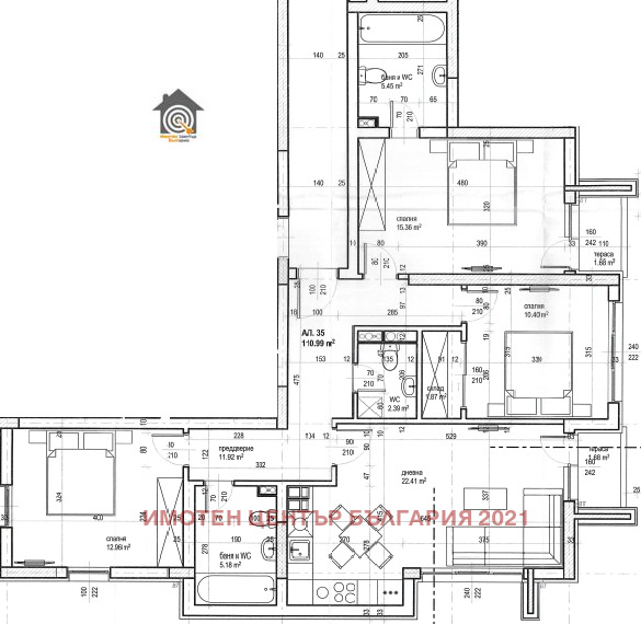 Продава 4-СТАЕН, гр. София, Малинова долина, снимка 6 - Aпартаменти - 46980643