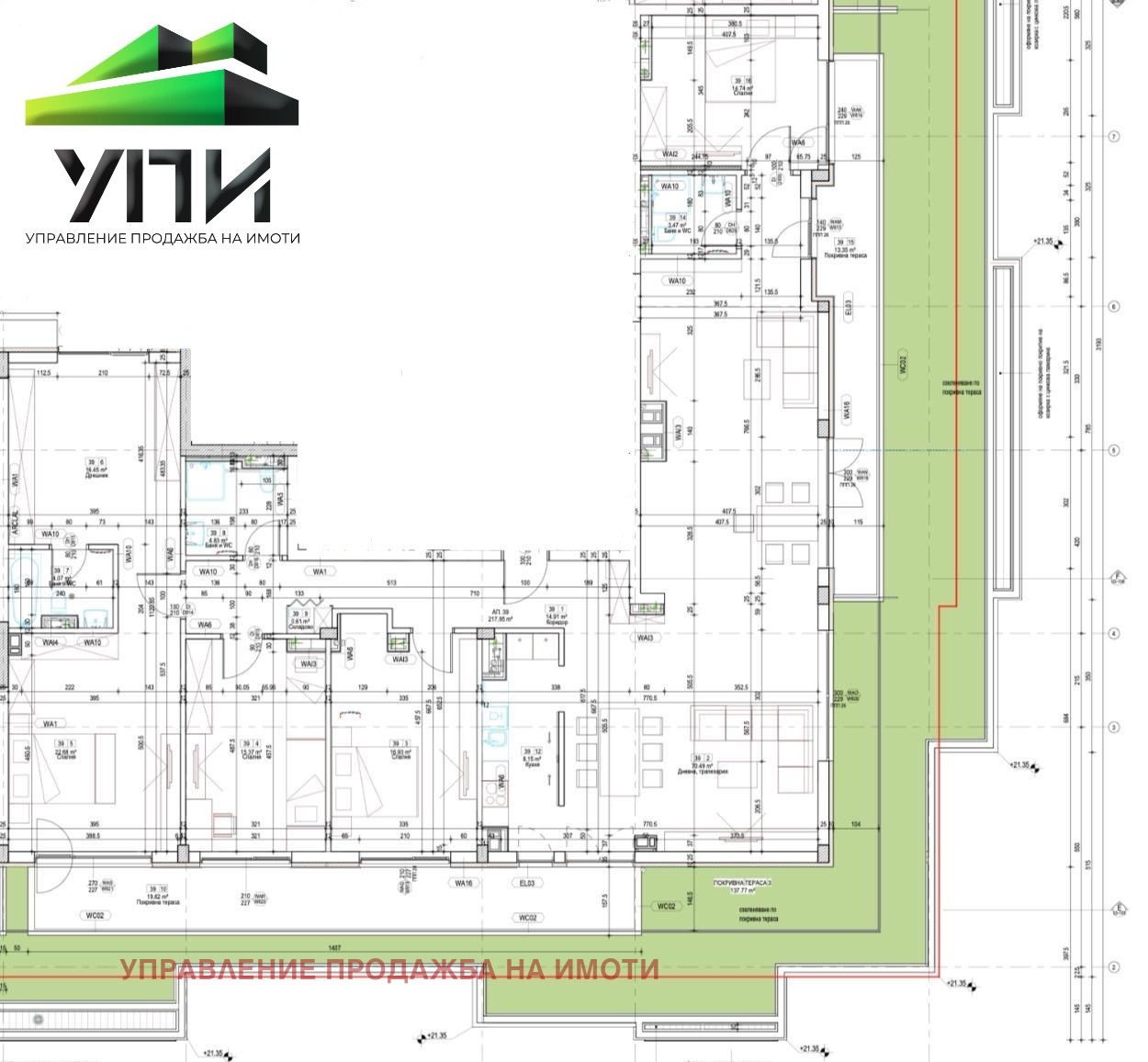 Продава 4-СТАЕН, гр. София, Изгрев, снимка 2 - Апартаменти - 52475611