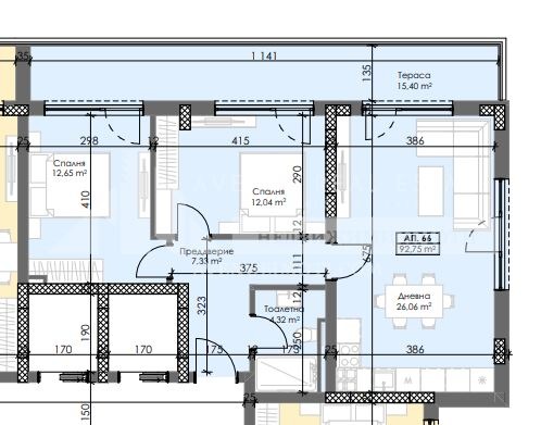 À venda  2 quartos Plovdiv , Trakiia , 110 m² | 87838028 - imagem [3]