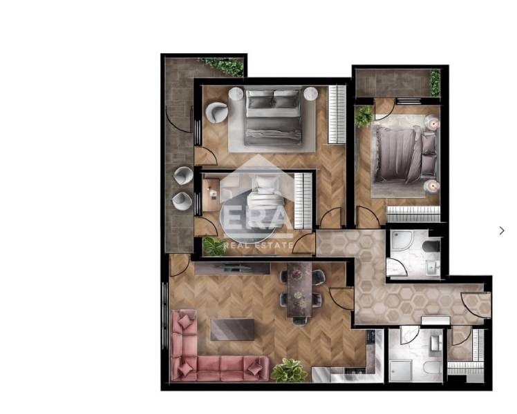 Zu verkaufen  3 Schlafzimmer Sofia , Ljulin 5 , 135 qm | 26600320