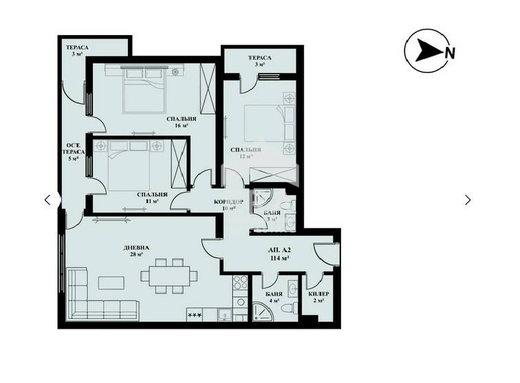 Zu verkaufen  3 Schlafzimmer Sofia , Ljulin 5 , 135 qm | 26600320 - Bild [4]