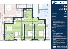 2 makuuhuonetta Zona B-5, Sofia 5