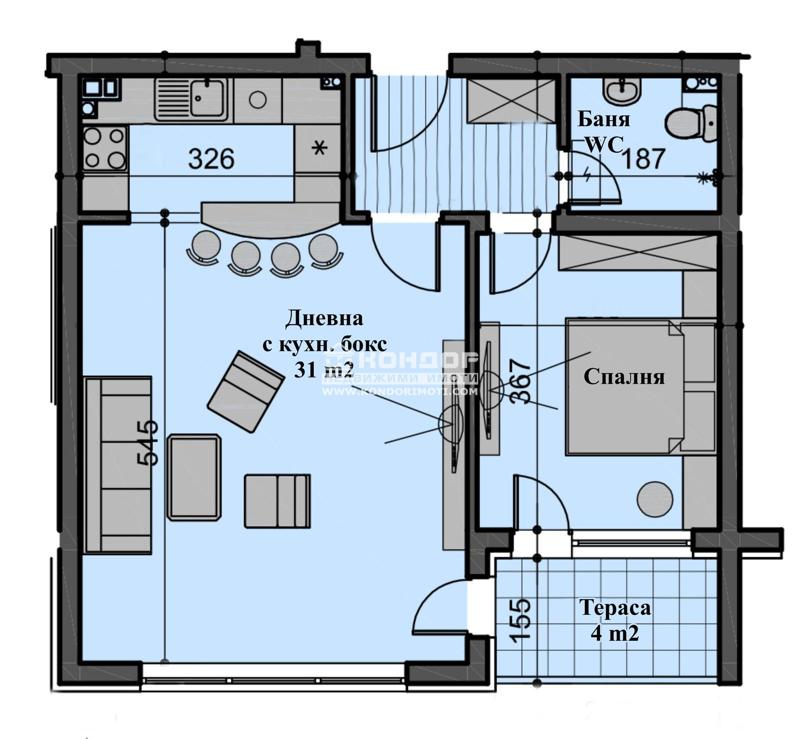 Продава 2-СТАЕН, гр. Пловдив, Въстанически, снимка 4 - Aпартаменти - 49092690