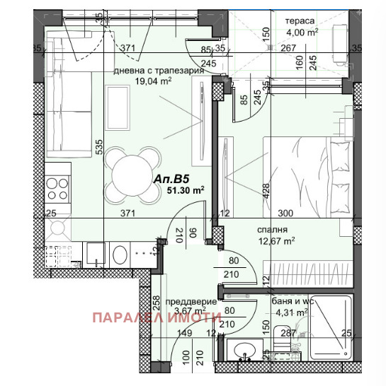 Продава 2-СТАЕН, град Пловдив, Тракия • 95430 € • 43779072 — Holmes.bg