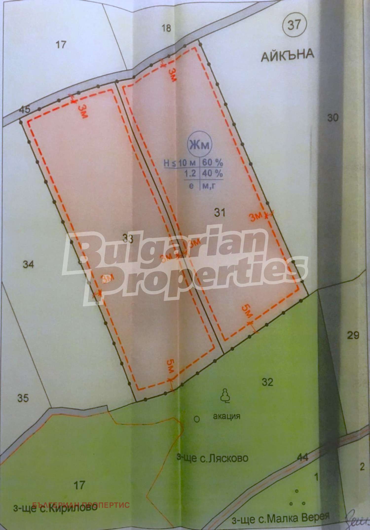 Продава ЗЕМЕДЕЛСКА ЗЕМЯ, с. Лясково, област Стара Загора, снимка 2 - Земеделска земя - 49906272