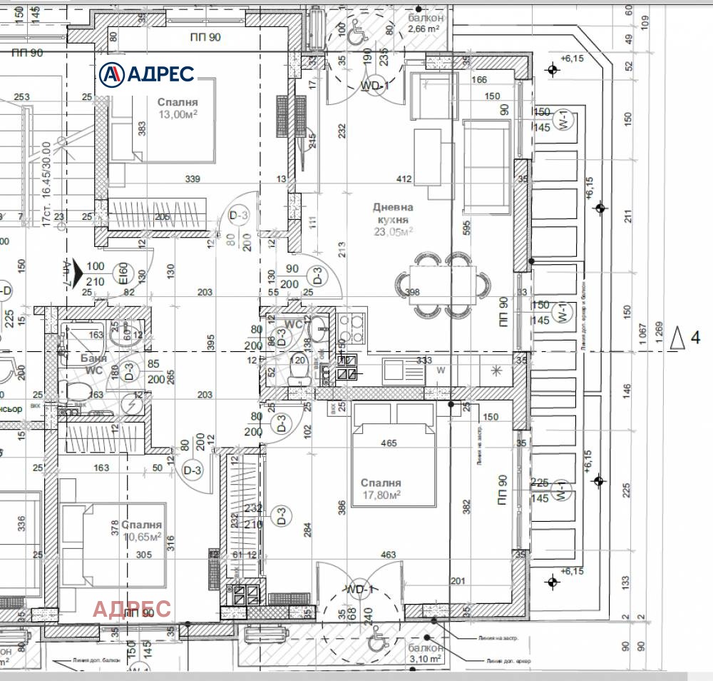 Продава МНОГОСТАЕН, гр. Варна, Център, снимка 3 - Апартаменти - 53776843