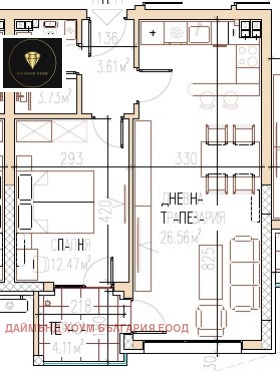 Продава  2-стаен град Пловдив , Остромила , 65 кв.м | 54224629 - изображение [2]