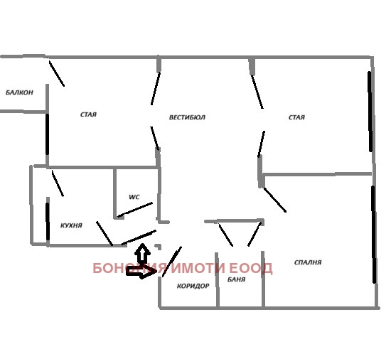 Продава 4-СТАЕН, гр. София, Център, снимка 12 - Апартаменти - 53645522