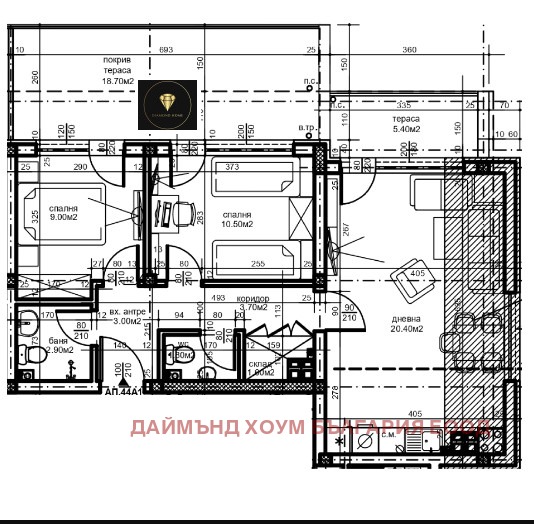 Продава 3-СТАЕН, гр. Пловдив, Южен, снимка 2 - Aпартаменти - 48516091