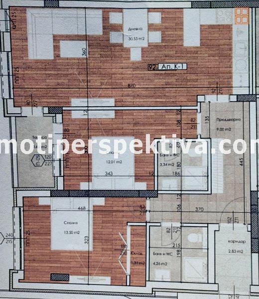 Продава 3-СТАЕН, гр. Пловдив, Кючук Париж, снимка 5 - Aпартаменти - 49280332