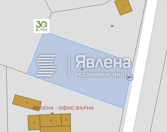 En venta  Trama región Varna , Voditsa , 489 metros cuadrados | 26296285 - imagen [2]