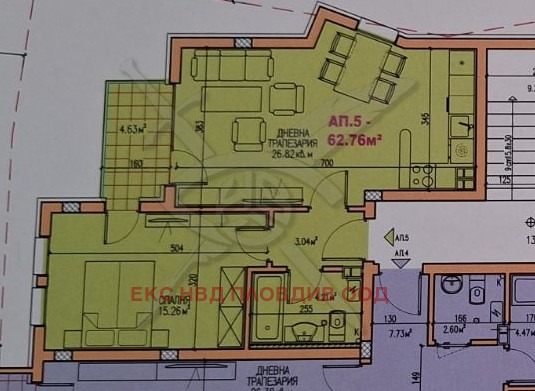 Продава 2-СТАЕН, гр. Асеновград, област Пловдив, снимка 2 - Апартаменти - 54684343