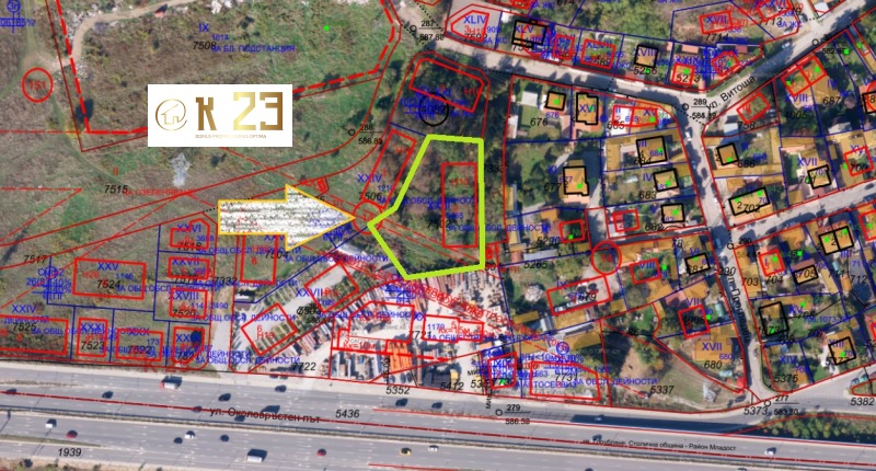 Продава  Парцел град София , Горубляне , 2624 кв.м | 18214107