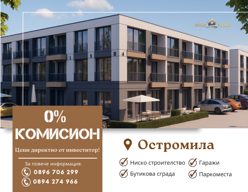 Na sprzedaż  Studio Plowdiw , Ostromila , 37 mkw | 31779899