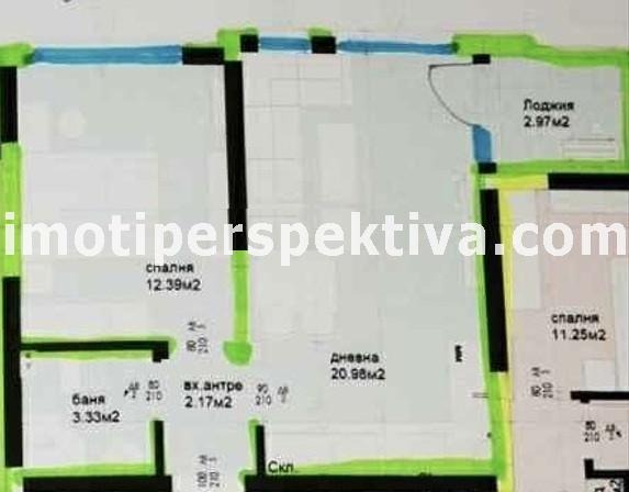 Продава 2-СТАЕН, гр. Пловдив, Христо Смирненски, снимка 4 - Апартаменти - 52606666