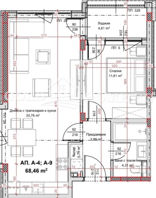 Продава 2-СТАЕН, гр. Пловдив, Остромила, снимка 5 - Апартаменти - 54449029