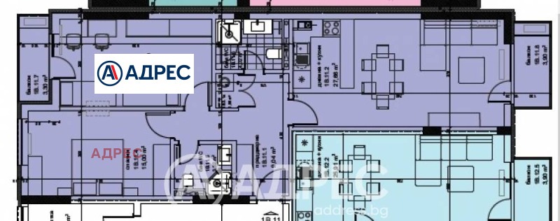 In vendita  2 camere da letto Varna , Kajsieva gradina , 115 mq | 20605631 - Immagine [4]