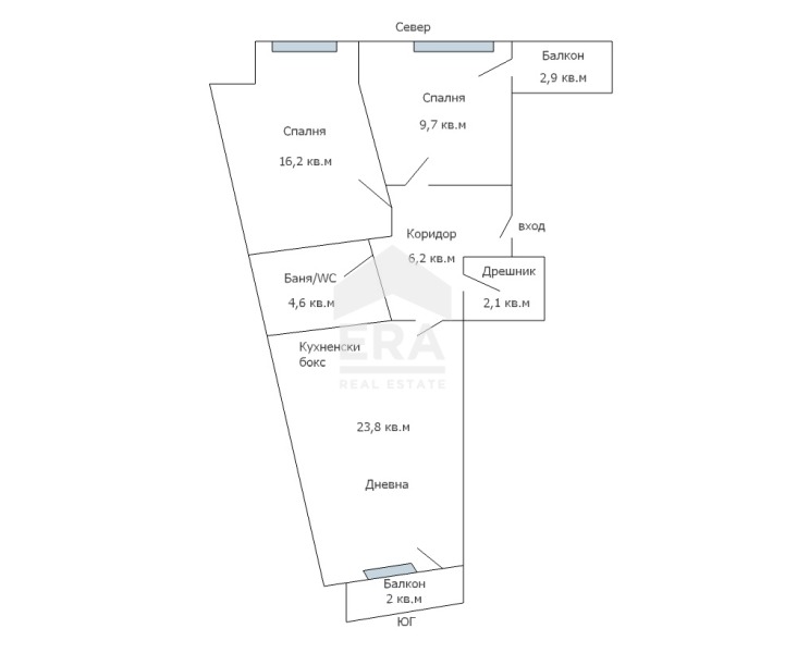 Продава 3-СТАЕН, гр. Варна, Погреби, снимка 13 - Апартаменти - 55946982