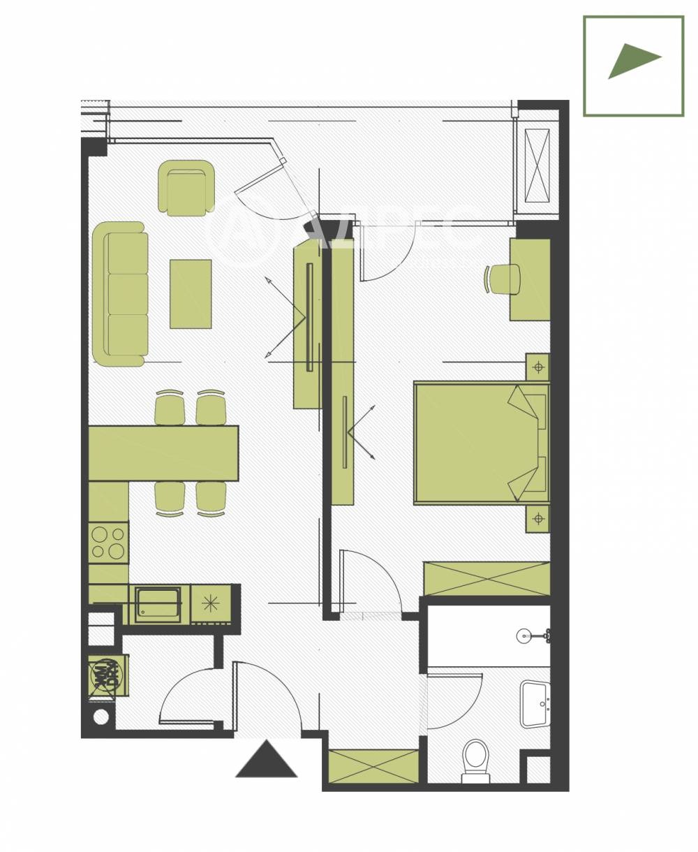 Продава 2-СТАЕН, гр. София, Кръстова вада, снимка 5 - Апартаменти - 53267877