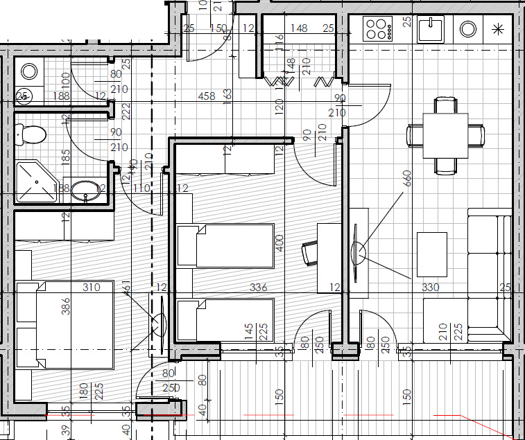Продава 2-СТАЕН, гр. Шумен, Добруджански, снимка 2 - Апартаменти - 53559544