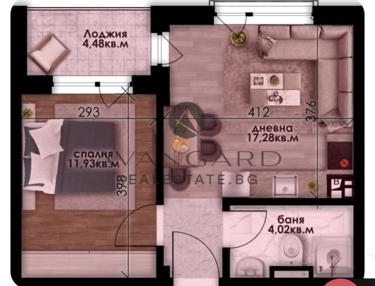 Продава 2-СТАЕН, гр. Пловдив, Остромила, снимка 9 - Апартаменти - 55748410