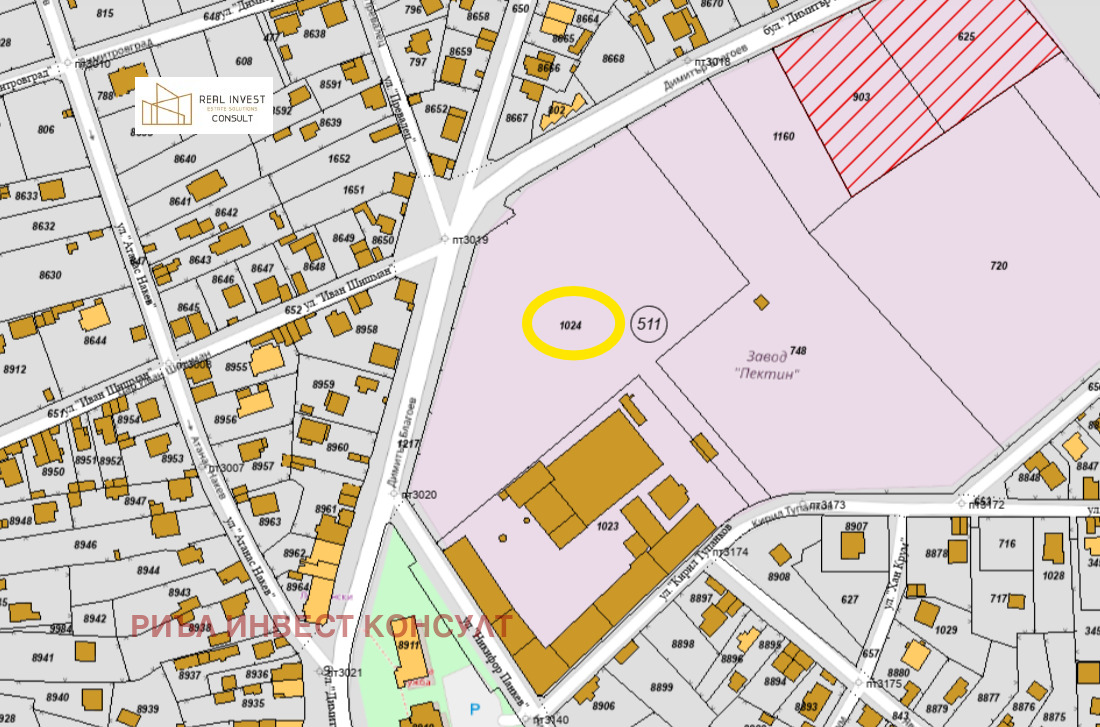 Продава ПАРЦЕЛ, гр. Перник, Църква, снимка 2 - Парцели - 51500940
