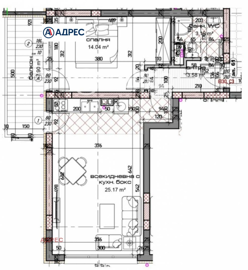 Продава 2-СТАЕН, гр. Варна, Младост 1, снимка 2 - Aпартаменти - 48329979