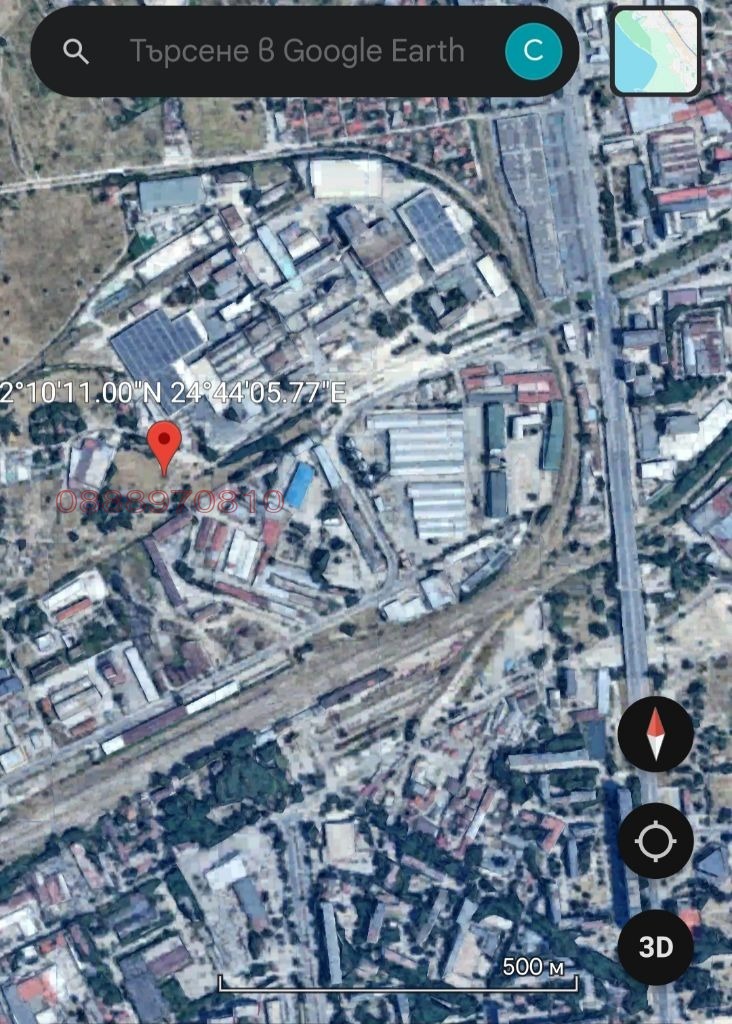 Продава ПАРЦЕЛ, гр. Пловдив, Индустриална зона - Север, снимка 2 - Парцели - 53908981