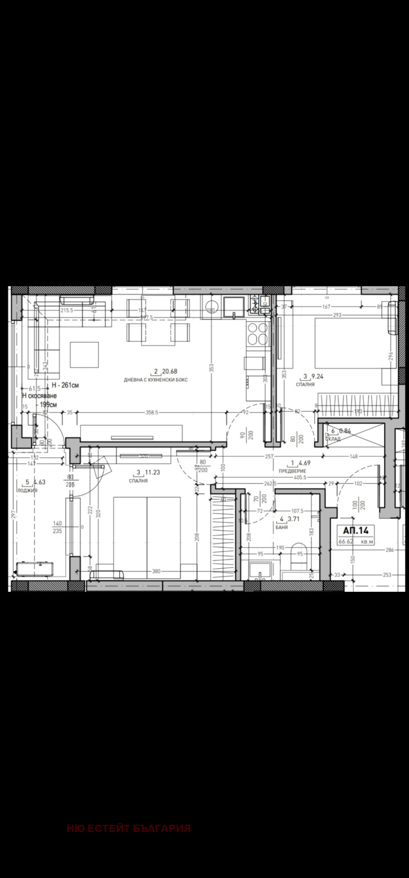 Продава 3-СТАЕН, гр. София, Малинова долина, снимка 10 - Aпартаменти - 49110199