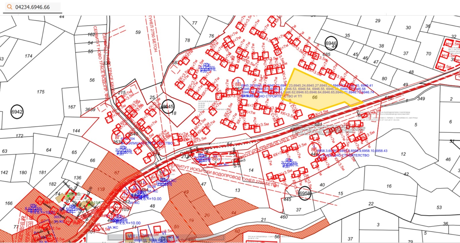 Продава ПАРЦЕЛ, гр. София, с. Бистрица, снимка 2 - Парцели - 53619966