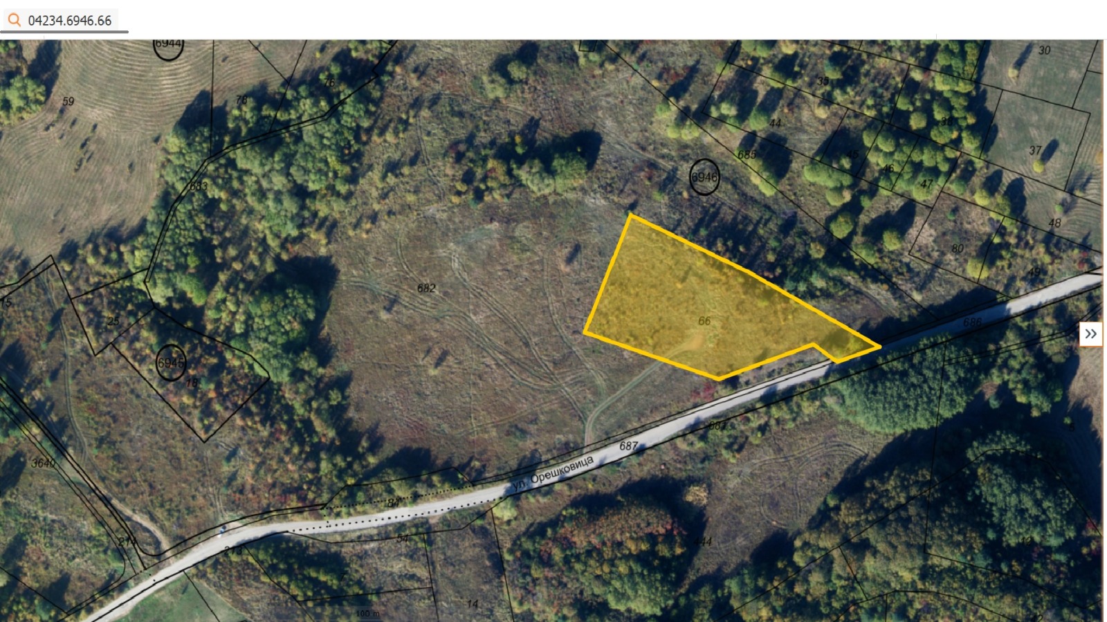 Продава ПАРЦЕЛ, гр. София, с. Бистрица, снимка 4 - Парцели - 53619966